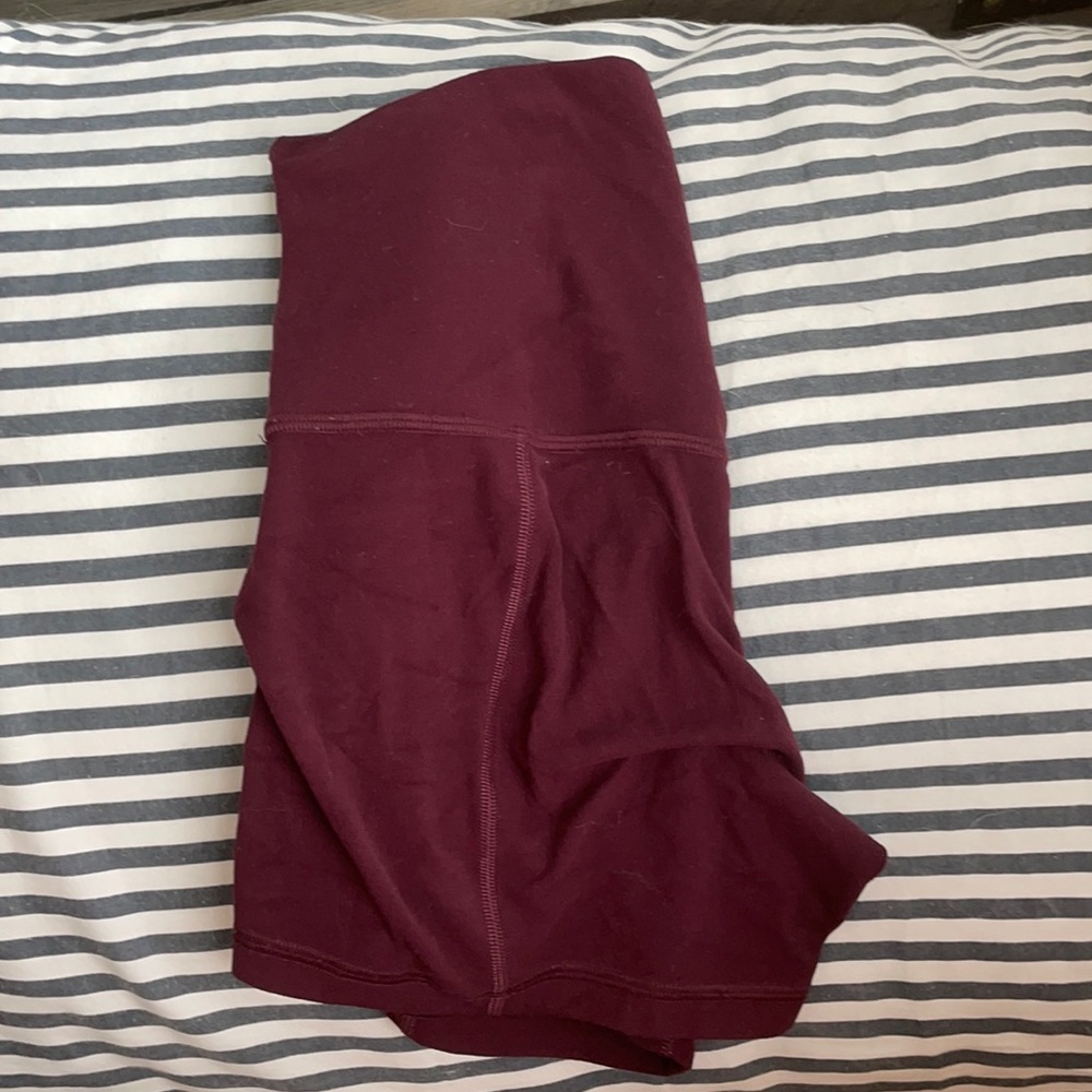 Maroon Lululemon align short
